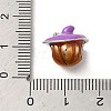 Halloween Brass Enamel European Beads KK-A203-04B-P-3