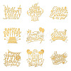 Nickel Decoration Stickers DIY-WH0450-063-1