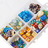 Millefiori Glass Beads LK-TA0001-01-5