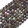 Natural Plum Blossom Tourmaline Beads Strands G-K389-A48-01-1