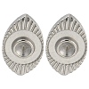 Non-Tarnish 304 Stainless Steel Stud Earring Findings EJEW-P291-11P-1