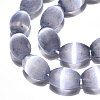 Dyed Natural Selenite Beads Strands G-T138-232B-3