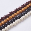 Natural Hokutolite Beads Strands G-D871-6mm-M-1