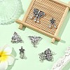 6Pcs 3 Styles Tibetan Style Alloy Pendants FIND-YW0011-65-4
