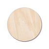 Wooden Carved Cup Mats LS-AJEW-P103-01I-2