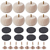 Wood Furniture Legs FIND-WH0139-966B-2