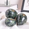 Natural Kambaba Jasper Egg Shape Figurines PW-WG52D44-01-4