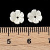 Natural Trochus Shell Flower Charms SHEL-K006-46A-3