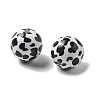 Printing Opaque Acrylic Beads OACR-H049-01D-2