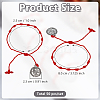 50Pcs Nylon Bracelets BJEW-GO00003-2