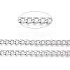 Tarnish Resistant 304 Stainless Steel Cuban Link Chains CHS-M003-13P-C-3