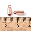 Brass Cord Ends EC038-RG-NF-3