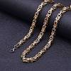 Titanium Steel Byzantine Chains Necklaces FS-WG56795-187-1