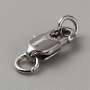 Brass Lobster Claw Clasps FIND-WH0110-859A-P-2