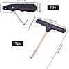 2Pcs PP Plastic Tightener Handle Hold TOOL-FH0001-36-5