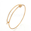 Adjustable 304 Stainless Steel Expandable Bangle Making LS-STAS-S079-03B-1