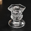 Glass Roman Pillar Candle Holders DJEW-PW0012-110B-1