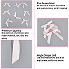 6Pcs Polyester Bowknot Hanging Streamer AJEW-SP0002-71B-4