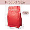 10Pcs BOPP and Aluminized PET and PE Resealable Coffee Zipper Bags with Valve ABAG-TA0001-93C-9