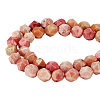 Natural Rhodonite Beads Strands G-WH0021-42A-1