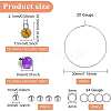 DIY Wine Glass Charm Making Kit DIY-BC0005-58-2