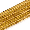 Transparent Glass Beads Strands GLAA-N026-4x8mm-T07-1