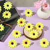 100Pcs Cloth Artificial Sunflower DIY-SP0005-96A-5
