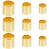 Brass Tube Crimp Beads KK-SC0005-41-1