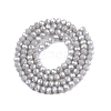 Electroplate Glass Beads Strands LS-EGLA-A044-P3mm-A19-3