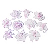 Flower Waterproof PET Stickers Set DIY-G118-01B-1