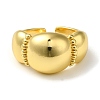 Rack Plating Brass Open Cuff Rings for Women RJEW-M162-15G-2
