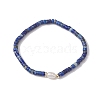 Natural Gemstone and Pearl Beads Btacelets BJEW-JB10681-3