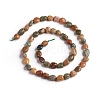 Natural Ocean Agate/Ocean Jasper Beads Strands G-D0002-B28-2