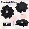 Polyester & Rhinestones Ornament Accessories DIY-WH20063-015A-2