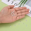Tibetan Style Alloy Bead Caps TIBEB-Q018-S-LF-5