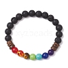 Natural Gemstone Beaded Bracelets for Women BJEW-JB11475-2