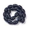 Natural Black Onyx Beads Strands G-G263-M3-07-2