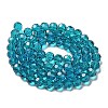 Transparent Glass Beads X-EGLA-A035-T10mm-D12-3