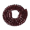 Transparent Glass Beads Strands GLAA-R041-8x8mm-A10-2