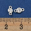 925 Sterling Silver Connector Charms STER-C007-07A-S-3