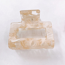 Rectangular Acrylic Large Claw Hair Clips for Thick Hair PW23031324427