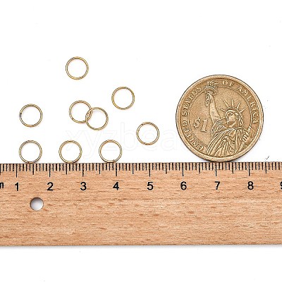 Iron Split Rings JRD8MM-01G-01-NF-1