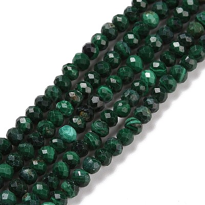 Natural Malachite Beads Strands G-E194-08-1