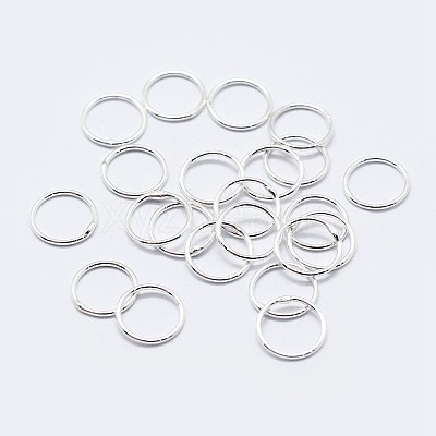 925 Sterling Silver Soldered Closed Jump Rings STER-F036-03S-1x9-1