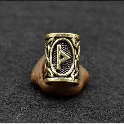 Tibetan Style Alloy European Beads PW-WG61710-02-1