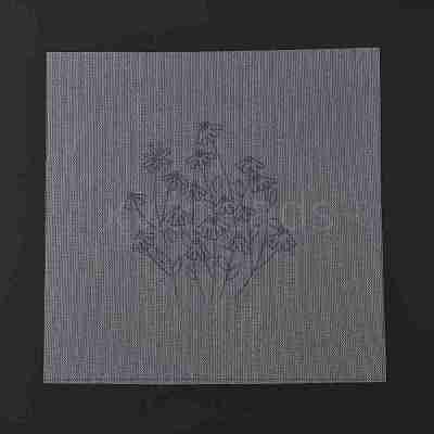 DIY Transparent Fabric Embroidery Kits DIY-K032-77-1
