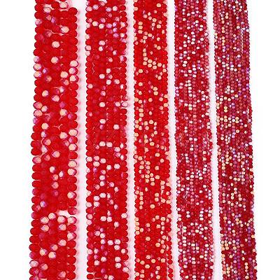 Transparent Glass Beads Strands LS-EGLA-A044-T6mm-MB01-1