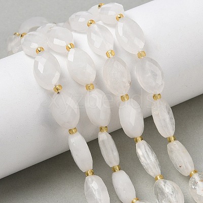 Natural Quartz Crystal Beads Strands G-A295-A13-01-1