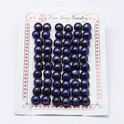 Natural Cultured Freshwater Pearl Beads X-PEAR-P056-060-1