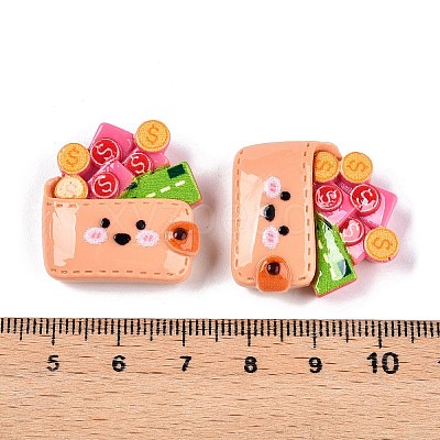 Supermarket Theme Opaque Resin Decoden Cabochons RESI-N039-115C-1